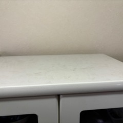 食器棚　スライドテーブル付の画像