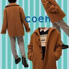 Coen　丸襟コートの画像