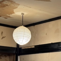和紙のシェードランプ　天井照明　四つありますの画像