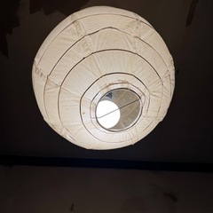 和紙のシェードランプ　天井照明　四つありますの画像