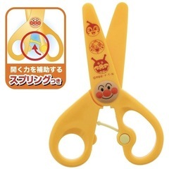 【ほぼ新品】アンパンマン はじめてのはさみ 1.5歳〜3歳用の画像