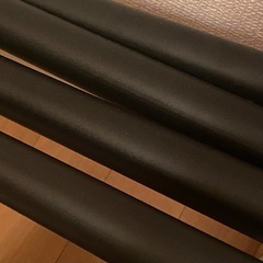最終値下げ　突っ張り棒×4　 マットブラック  170〜280cm