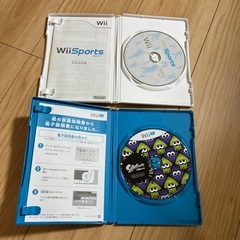 Wii sportsとスプラトゥーンの画像
