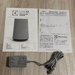 【ほぼ新品】エレクトロラックス 空気清浄機  FLOW A3 FA31-202の画像
