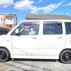 最終値引き　私情により7月掲載削除予定　スズキ　ワゴンR　MH22S　2007年製　車検約6ヶ月つき　バッテリー新品　スタッドレスタイヤ4本　前後方ドライブレコーダー(説明書つき)　外装DIY済みの画像