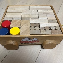 SNOOPY スヌーピー　積み木