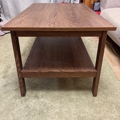 IKEA イケア リビングテーブル ブラウン  の画像