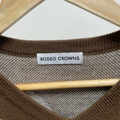 RODEO CROWNS/ ロゴニット セータの画像