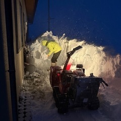 除雪　全ての状況に対応可能です！