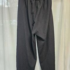 ※取引中【着用画像あり】妊娠中・低身長OK　ロング丈パンツ　色違い2枚セットの画像