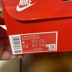 新品未使用NIKEコルテッツ26センチの画像