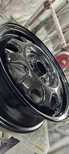 14インチてっちんホイール4本セット塗装済み