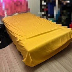 ベッドフレームセミダブルホワイト美品 (zzz) 愛甲石田のベッドの中古あげます・譲ります｜ジモティーで不用品の処分