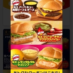 /.:°+╰( ˘ω˘ )╯;｡:*\今から夜マック食べさせて！！