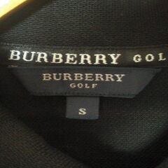 【ゴルフウェア②】バーバリーゴルフ　長袖ポロシャツの画像