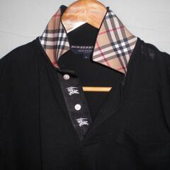 【ゴルフウェア②】バーバリーゴルフ　長袖ポロシャツの画像