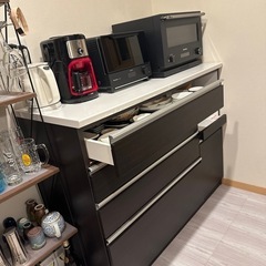 <極上品美品>大幅値下げ２月引取り希望ニトリ キッチンカウンター
　の画像