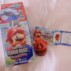 スーパーマリオブラザーズ ワンダー チョコエッグ プルプルマリオ