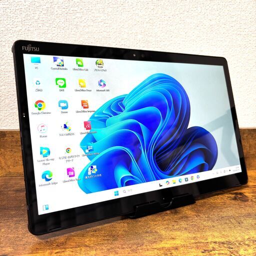 【超美品 タブレットPC】富士通 Q738/SE メモリ4GB SSD128GB Windows11 初期設定済み