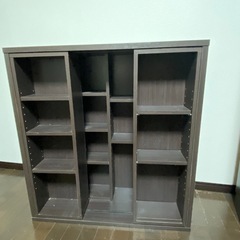 スライド式本棚