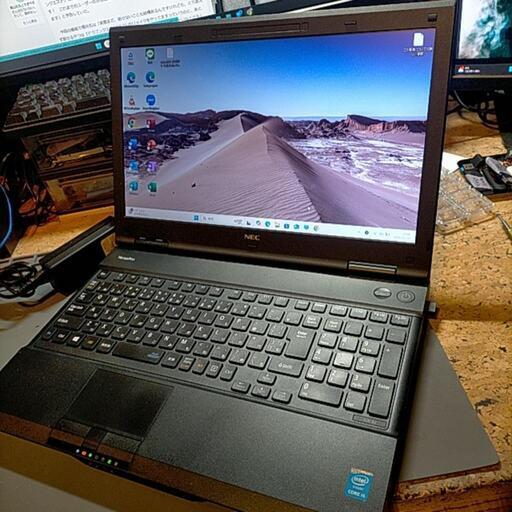 (^取り引き中^)激速SSD NECノートパソコン Core-i5 / SSD128ギガ /メモリ 6ギガ / Windows11 インストール済み / Office2021プロplus インストール済み / DVD / WiFi付き (^^)