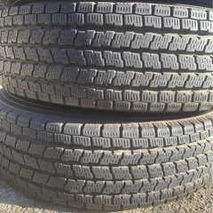 ホイール付きバリ山4本！ヨコハマYOKOHAMA 165/80R13 90/88N LT(165R13 6PR)スタッドレスタイヤ プロボックス サクシード NCP51 NCP50の画像