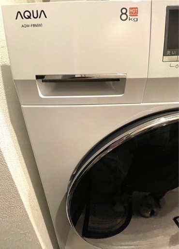 洗濯機 ドラム式 8kg 8キロ アイリス 一人暮らし 洗濯乾燥機 ドラム式洗濯機 自動投入 ホワイト アイリスオーヤマ HDK852Z【HS】