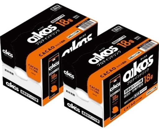 ダノンジャパン オイコス プロテインドリンク 高吸収タンパク質18g カカオ風味 240ml 紙パック 24本入 CACAO 脂肪0 