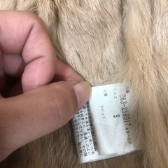 高級リアルファーとムートン　レディース　アウターの画像