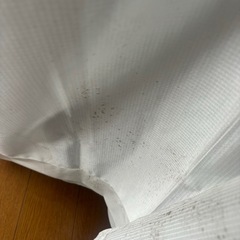 ニトリ カーテン  4枚セット グレーの画像
