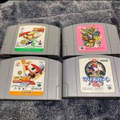 最終値下げ！Nintendo64 本体 カセット 動確済み  の画像