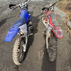 YAMAHA YZ125 ／HONDA CRF125の画像