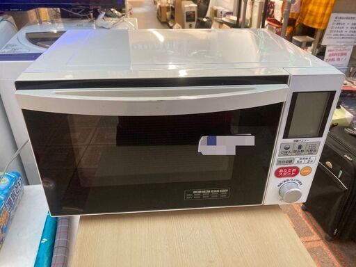 ☆中古￥4,800！電響社　電子レンジ　家電　2021年製　AFR-G18H型　【BB042】