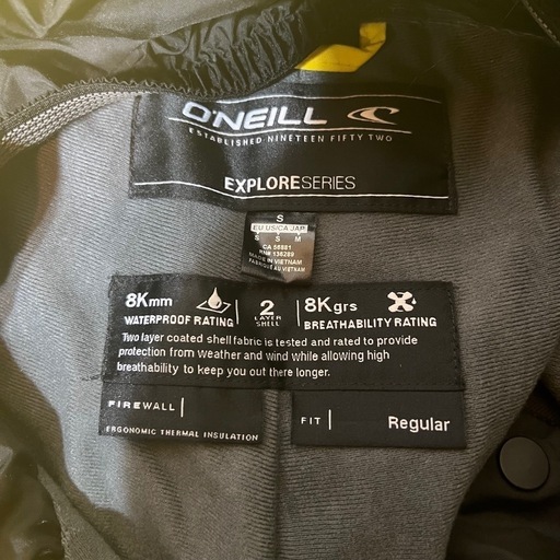 美品O´NEILL スキーウェア スノボウェア上下セット サイズL
