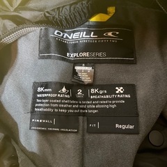 O'NEILL　スノーボード ウェアセットアップの画像