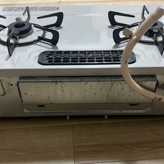 リンナイ　Rinnai 　ガスコンロ　都市ガス　グリル付　2023年製　左強火力 | フリマアプリ ラクマ