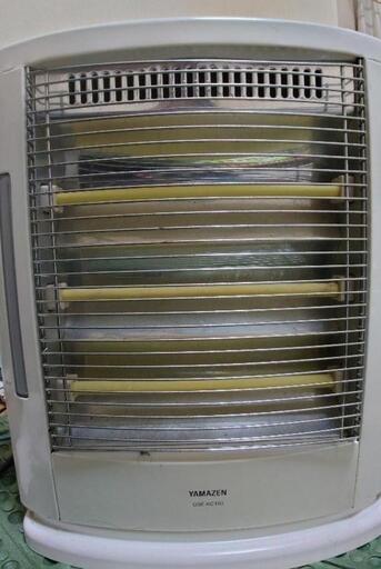山善　電気ストーブ（加湿機能付き）
