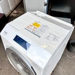 設置まで👏🏻 TOSHIBA ドラム式洗濯機 12kg / 7kg✨ 2022年製⭕️の画像