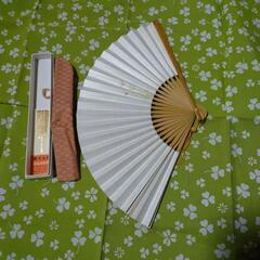 未使用 宮脇賣扇庵 扇子の画像