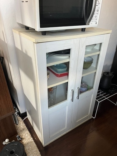 食器棚 (あず) 茨木の収納家具《食器棚、キッチン収納》の中古あげます・譲ります｜ジモティーで不用品の処分