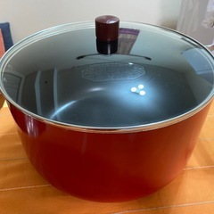 フッ素加工大鍋32cm