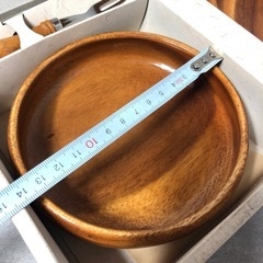 木製 お皿 食器の画像