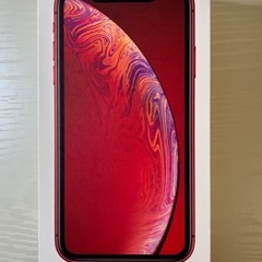 iPhone XR PRODUCT RED 64GB箱
