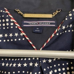 tommy トレンチコート ネイビー Mサイズの画像