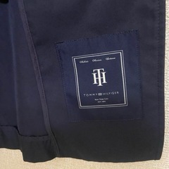 tommy トレンチコート ネイビー Mサイズの画像