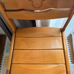 ミッキーマウス　学習椅子の画像