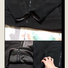 【お話中】ノースフェイス黒フリースの画像