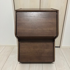 【決まりました】スタックボックス 2個セット キッチンワゴン
