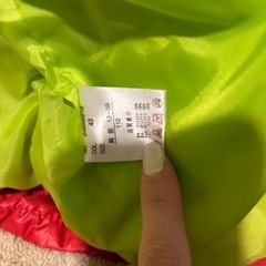 値下げ可 子供服ダウン110cmの画像