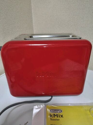 未使用デロンギポップアップトースターDeLonghi TTM020J-RD